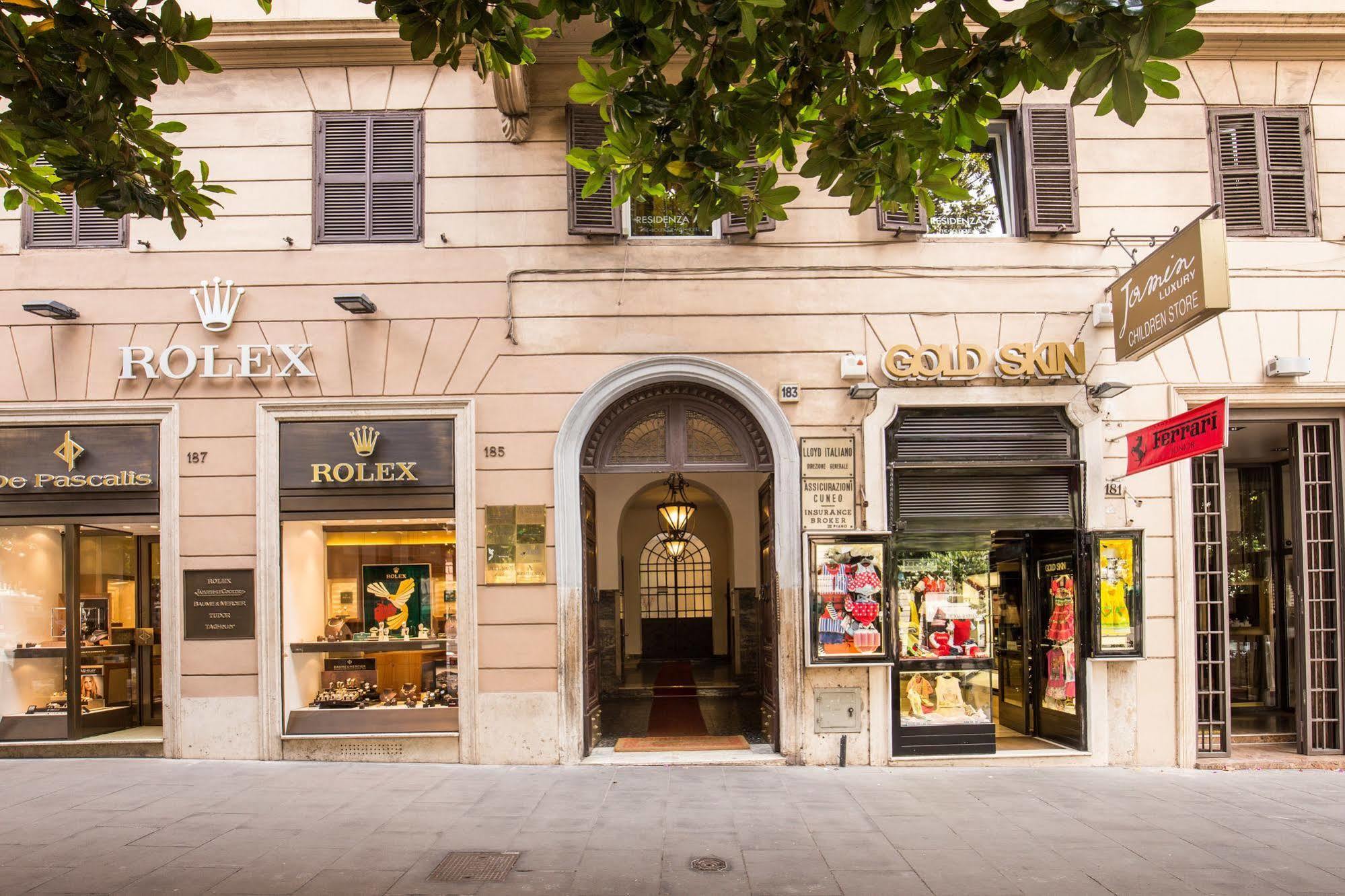 Residenza A -Via Veneto Fashion Rooms -Self Check-In Rom Eksteriør billede